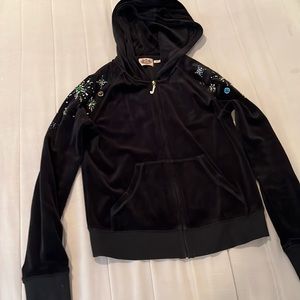 Juicy Couture hoodie great condition with rhinestones size M